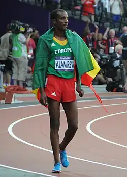 Der neuntplatzierte Yenew&nbsp;Alamirew