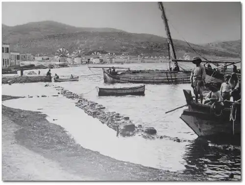 Windmühlen von Yeni Foça