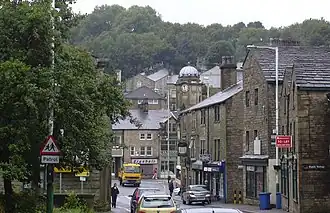 Die Yorkshire Street in Bacup