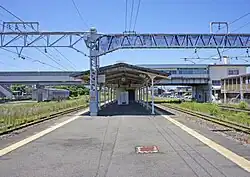 Bahnsteigansicht (Juli 2022)