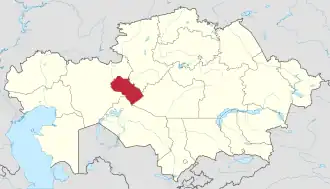 Lage in Kasachstan