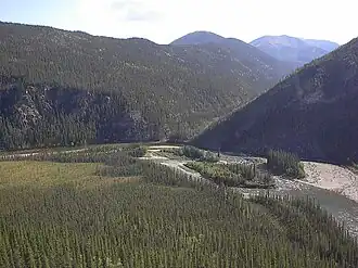 Mittellauf des Charley River