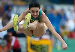 Yuliya Tarasova Rang dreizehn mit 6,26&nbsp;m