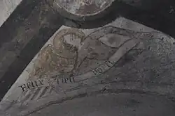 Deckenmalerei in der Krypta