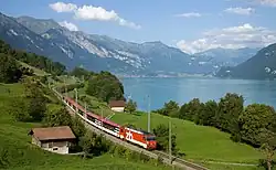 Interregio am Brienzersee, so im Einsatz bis 2013