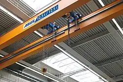 Zweiträgerlaufkran mit Laufkatzen