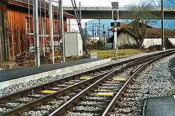 Eurobalisen für ZSI-127 in Interlaken Ost (BOB)