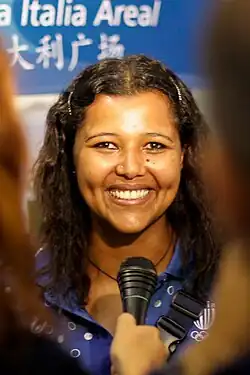 Zahra Bani Rang sechs mit 59,02&nbsp;m