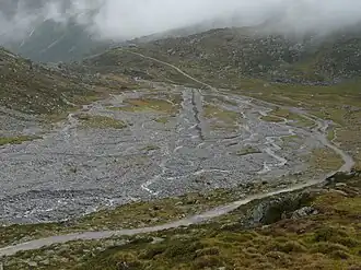 Zamser Bach mit Lavitzalm