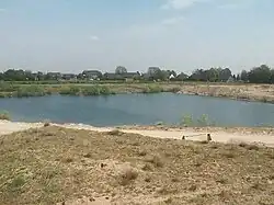 Der jüngere der beiden Baggerseen