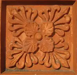 Palmettenrosettenkachel