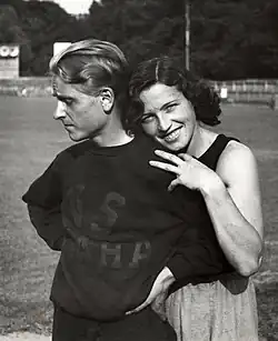 Veronika Kohlbach (rechts) – Rang&nbsp;dreizehn mit&nbsp;34,00&nbsp;m