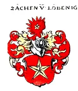 Wappen der Zech von Lobming
