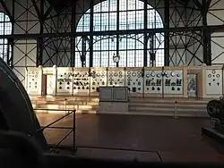 Schalttafel aus Marmor in der Maschinenhalle