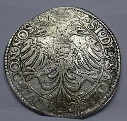 Seeländischer Adlertaler von 1602 Avers und Revers, 1602