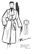 Modezeichnung: Modell Verona, 1960er Jahre