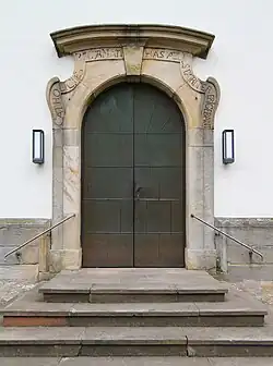 Ansicht des Eingangsportals