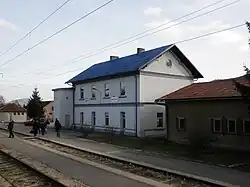 Bahnstation Žepče.