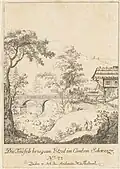 Die Teüfelsbrug am Etzel im Canton Schweiz, zwischen 1774 und 1795