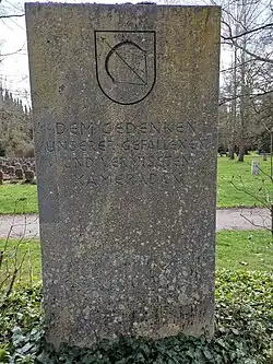 Divisionsdenkmal Ehrenfriedhof in Göttingen
