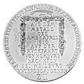 Al-Reliktmedaille auf den Absturz von Z&nbsp;II / LZ&nbsp;5