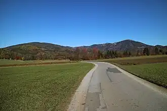 Hirschkogel, Zetz und Hoher Zetz von Süden