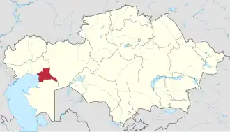 Lage in Kasachstan