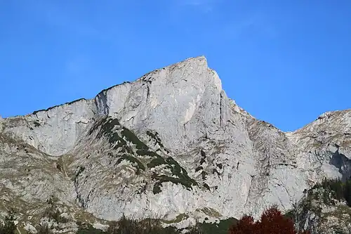 Gipfelaufbau des Zinken