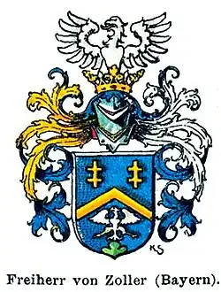Wappen der Freiherren von Zoller