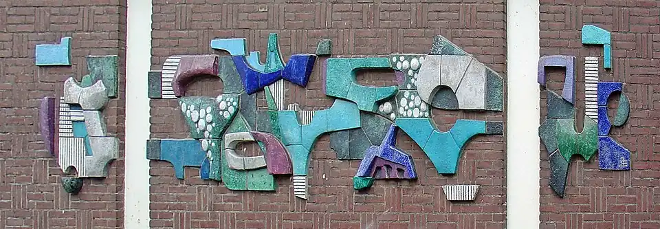 Zonder titel, Krugerlaan, Gouda