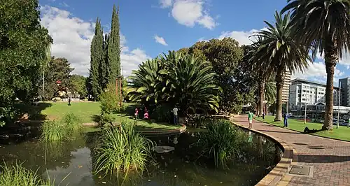 Zoo Park, beliebter Treff und Veranstaltungsort