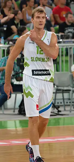 Zoran Dragić im Nationaltrikot 2015