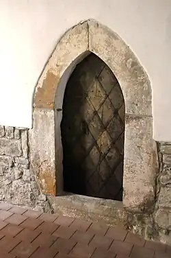 Eingangstür zum Turmzimmer