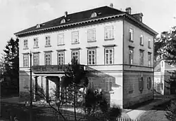 Haus Sihlgarten (1826 bis 1829 erbaut, 1947 abgerissen)[2]