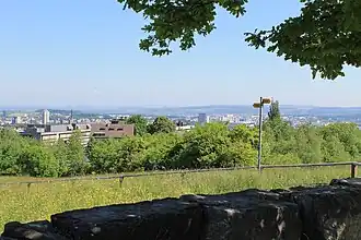 Blick Richtung Campus Irchel der Universität Zürich