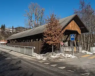 Denkmalgeschützte Zwischenwassern­brücke von 1888