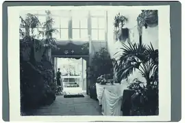 Saal für Blumenhandel