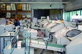 Leipzig 2010, Blick in die Verlagsbuchbinderei