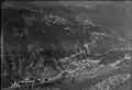 Werner Friedli (Fotograf): Camedo, Borgnone, Costa, historisches Luftbild (1953)