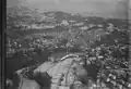 Rüti ZH, historisches Luftbild von 1919, aufgenommen aus 300 Metern Höhe von Walter Mittelholzer