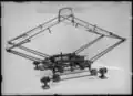 Stromabnehmer Typ C1 von MFO und BBC mit einfachem Schleifstück, 1934