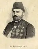 Die beiden Gestalter des neuen Parks: Gustave-Delchevalerie (1841–1899) und Jean-Pierre Barillet-Deschamps (1824–1873)