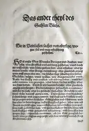 6. Buch, 2. Teil: Inquisitionsprozess in Strafsachen in der Ausgabe von 1542