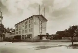 Das Volkshaus kurz nach seinem Bau um 1938