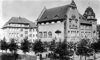 Die Goetheschule in Rüttenscheid, 1910