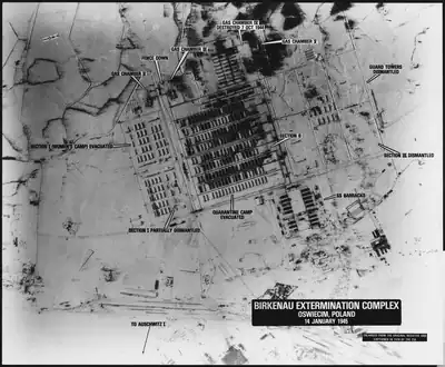 US-Luftaufnahme vom 14. Januar 1945