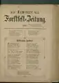 Kamenzer Forstfest-Zeitung 1864